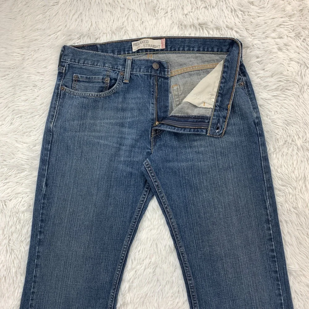 Levis Jeans 34x30 Blue 559 Baggy Loose Relaxed Skater Denim Pants Y2K Tag‎ 33x32